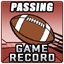 Game Record Passing Yards