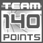 Icon for Score 140 Points With Any Team
