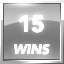 Icon for 15 Wins