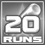 Icon for 20 Runs