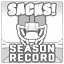 Icon for Single Season Sack Record