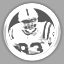 Icon for 6 sacks with 1 player in a game