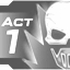 Icon for Act 1 Complete (guarded risk)