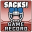Game Record for Defensive Sacks