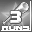 Icon for 3 Runs