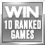 Icon for 10 Online Ranked Wins